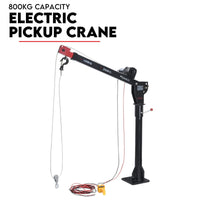 Thumbnail for 800kg Electric Hoist Winch Crane 12V Swivel Car Truck UTE Lift 360° Pick Up