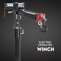 Thumbnail for 800kg Electric Hoist Winch Crane 12V Swivel Car Truck UTE Lift 360° Pick Up