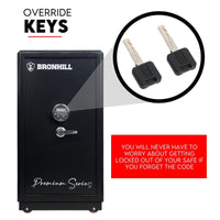 Thumbnail for Electronic Digital Safe Box Fire Proof Safe Heavy Duty Key Lock Security 118L