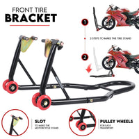 Thumbnail for Motorcycle Stand Rear and Front