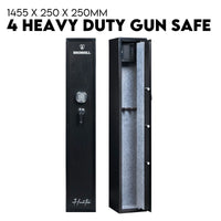 Thumbnail for 4 Rifle Gun Safe Iron Heavy Duty Firearm Security Digital Lockbox Premium