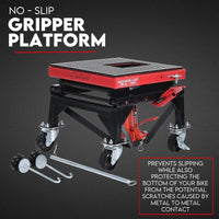 Thumbnail for Motorcycle Scissor Lift Stand 135kg Hydraulic Motorbike Lifter Dirt Bike Jack