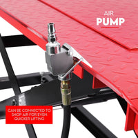 Thumbnail for Motorcycle Lift 500kg Table Hydraulic Air Bike Jack Mechanic Stand Hoist Lifter