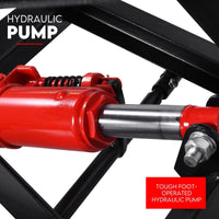 Thumbnail for Motorcycle Lift 500kg Table Hydraulic Air Bike Jack Mechanic Stand Hoist Lifter