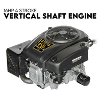 Thumbnail for 16HP Vertical Shaft Lawn Mower Engine Petrol 4 Stroke Ride on Motor