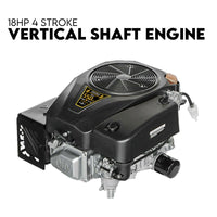 Thumbnail for 18HP Vertical Shaft Lawn Mower Engine Petrol Motor 4 Stroke OHV Ride On