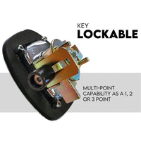 Thumbnail for Black Whale Tail T Handle Lock Latch/Compression Lock Trailer Ute Toolbox