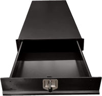 Thumbnail for Under Tray Body Tool Box Trundle Drawer 1500 Long UTE Truck ToolBox Black