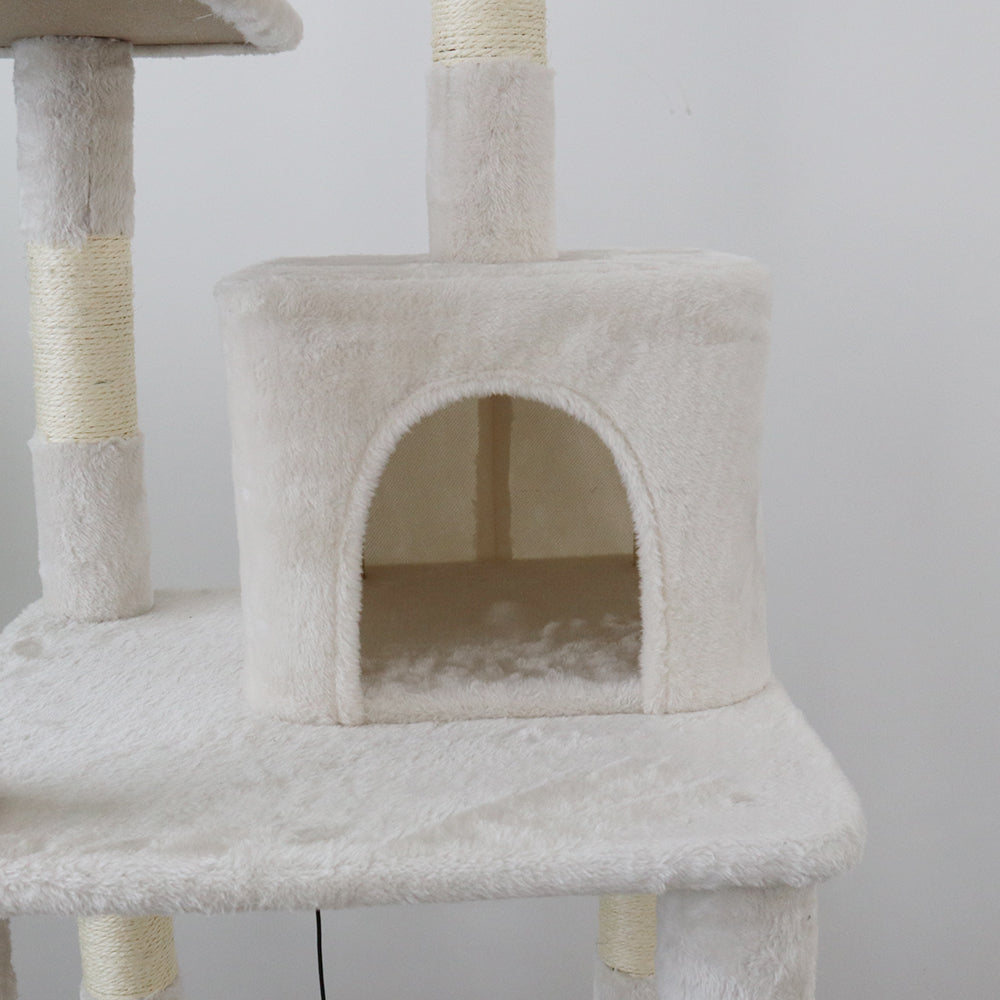 CATIO Tranquility Condo - 50x50x174cm Cat Scratching Post & Retreat