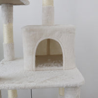 Thumbnail for CATIO Tranquility Condo - 50x50x174cm Cat Scratching Post & Retreat