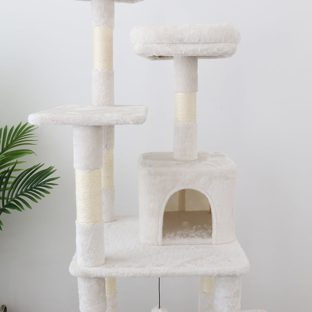 CATIO Tranquility Condo - 50x50x174cm Cat Scratching Post & Retreat