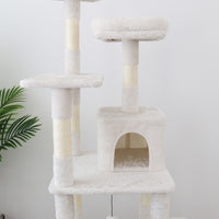 Thumbnail for CATIO Tranquility Condo - 50x50x174cm Cat Scratching Post & Retreat