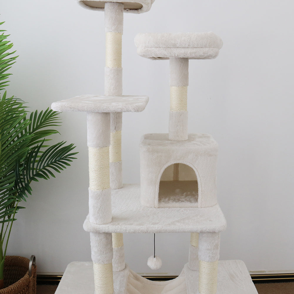 CATIO Tranquility Condo - 50x50x174cm Cat Scratching Post & Retreat