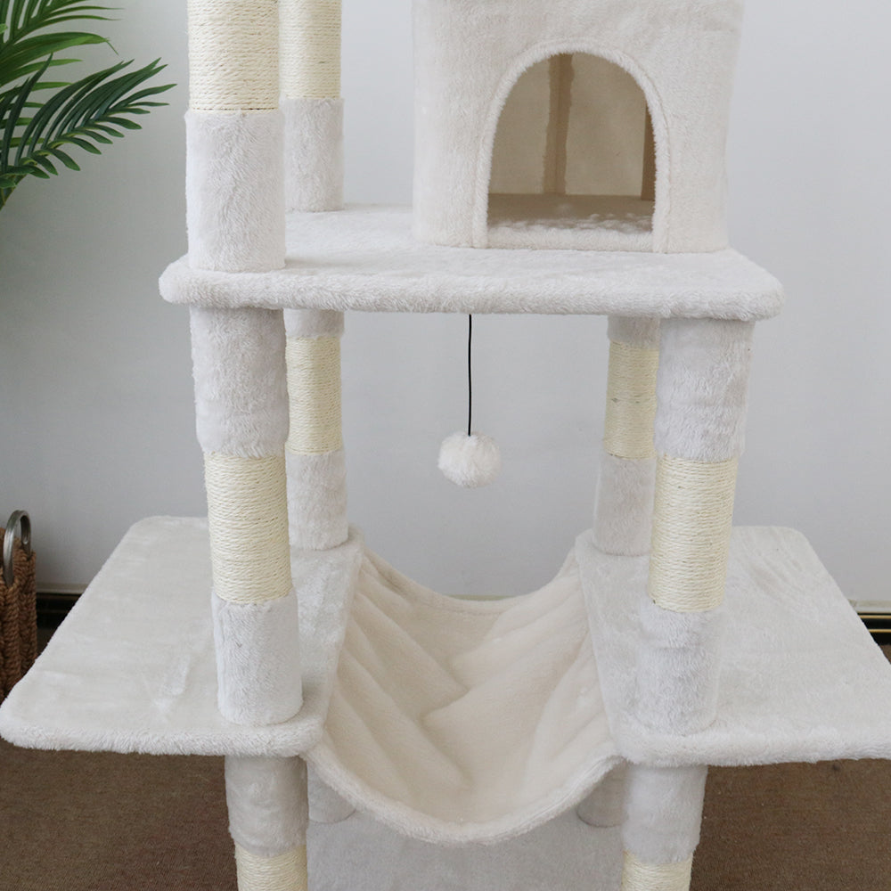 CATIO Tranquility Condo - 50x50x174cm Cat Scratching Post & Retreat