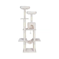 Thumbnail for CATIO Tranquility Condo - 50x50x174cm Cat Scratching Post & Retreat