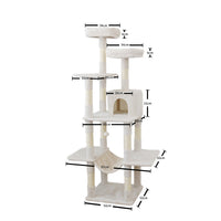 Thumbnail for CATIO Tranquility Condo - 50x50x174cm Cat Scratching Post & Retreat