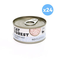 Thumbnail for CAT FOREST Classic Tuna White Meat In Gravy Cat Canned Food 85G X 24