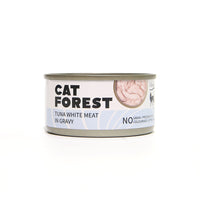 Thumbnail for CAT FOREST Classic Tuna White Meat In Gravy Cat Canned Food 85G X 24