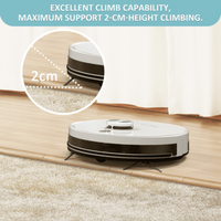 Thumbnail for Tesvor S6 Turbo Robot Vacuum Cleaner Mop With Laser Navigation 4000Pa