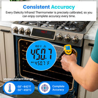 Thumbnail for Etekcity Infrared Thermometer 774-2 Pack