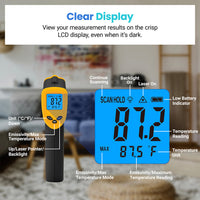 Thumbnail for Etekcity Infrared Thermometer 774-2 Pack