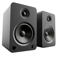 Thumbnail for Kanto YU6 200W Powered Bookshelf Speakers with Bluetooth® and Phono Preamp - Pair, Matte Black