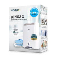 Thumbnail for Ionmax ION632 10L/day Desiccant Dehumidifier CHOICE Recommended & Sensitive Choice Approved