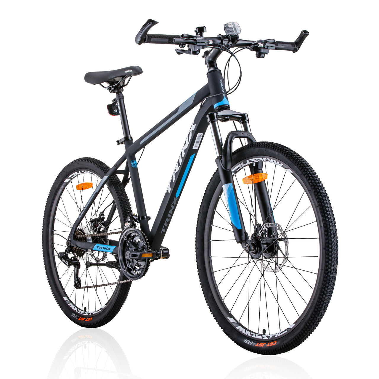 Trinx M116 Mountain Bike 21 Speed MTB 17 Inches Frame Blue