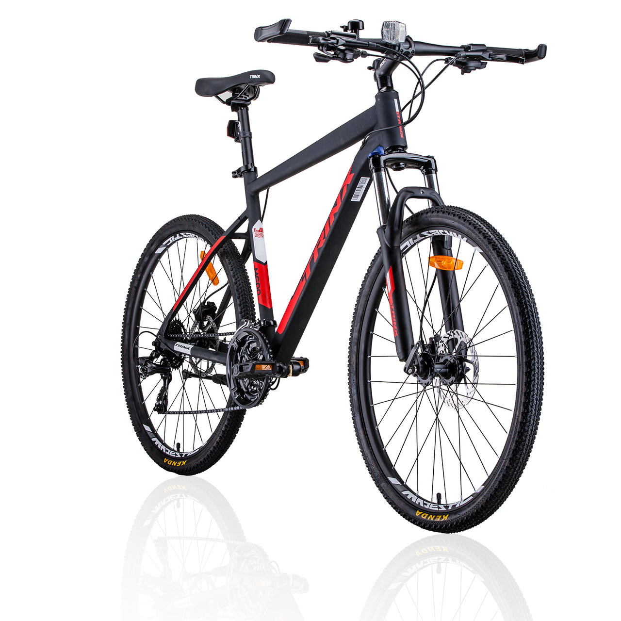 Trinx M600 Mountain Bike 24 Speed MTB Bicycle 17 Inches Frame Red