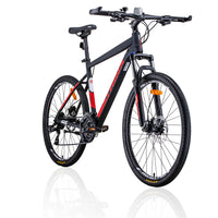 Thumbnail for Trinx M600 Mountain Bike 24 Speed MTB Bicycle 17 Inches Frame Red