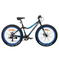 Thumbnail for Trinx Tiger T106 Fat Bike Shimano 7 Speed Bicycle Blue