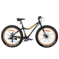 Thumbnail for Trinx Tiger T106 Fat Bike Shimano 7 Speed Bicycle Orange