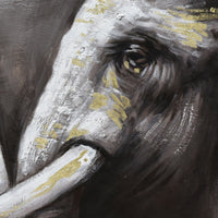 Thumbnail for 120X80cm Tusker Ties Champagne Framed Hand Painted Canvas Wall Art