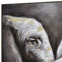 Thumbnail for 120X80cm Tusker Ties Champagne Framed Hand Painted Canvas Wall Art