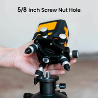 Thumbnail for KT200P Laser Tripod 360 Rotating Turning Pivoting Base for 1/4 inch Laser Level