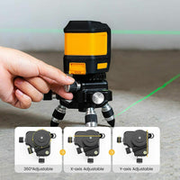 Thumbnail for KT200P Laser Tripod 360 Rotating Turning Pivoting Base for 1/4 inch Laser Level