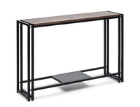 Thumbnail for Sleek Hallway Console Table with Copper Textured Top