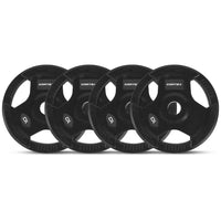 Thumbnail for CORTEX 10kg Tri-Grip Olympic Plates 50mm (Set of 4)