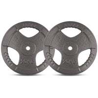 Thumbnail for CORTEX 20kg Tri-Grip Standard Plate 25mm (Pair)