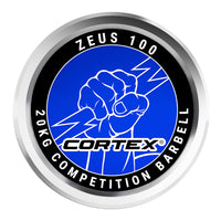 Thumbnail for CORTEX ZEUS100 7ft 20kg Olympic Competition Barbel