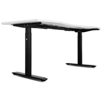 Thumbnail for Lifespan Fitness V-FOLD Treadmill with ErgoDesk Automatic Standing Desk 1500mm in White/Black