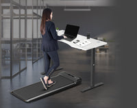 Thumbnail for Lifespan Fitness Walkingpad M2 Treadmill with Dual Motor Automatic Standing Desk 150cm in White/Black