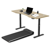 Thumbnail for Lifespan Fitness Walkingpad M2 Treadmill with Dual Motor Automatic Standing Desk 180cm in Oak/Black