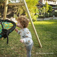 Thumbnail for Lifespan Kids Oakley Swing Set with 1m Spidey Web Swing