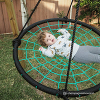 Thumbnail for Lifespan Kids Oakley Swing Set with 1m Spidey Web Swing