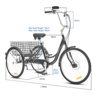 Thumbnail for Progear Bikes RideFree Trike 24