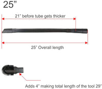 Thumbnail for Long Flexi Crevice Tool With Radiator Brush 32 & 35 mm