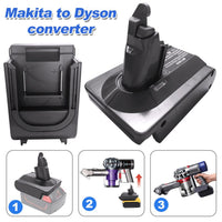 Thumbnail for Makita 18V To Dyson V6, DC58 & DC59 Battery Converter / Adapter