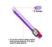 Thumbnail for LED Light Pipe Crevice Tool for Dyson V15 Detect SV22 Cordless Vacuum Cleaner