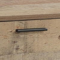 Thumbnail for Coffee Table 2 Drawers Particle Board Storage in Oak Colour